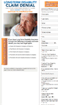 Mobile Screenshot of disabilityinsurancelegalad.com