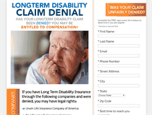 Tablet Screenshot of disabilityinsurancelegalad.com